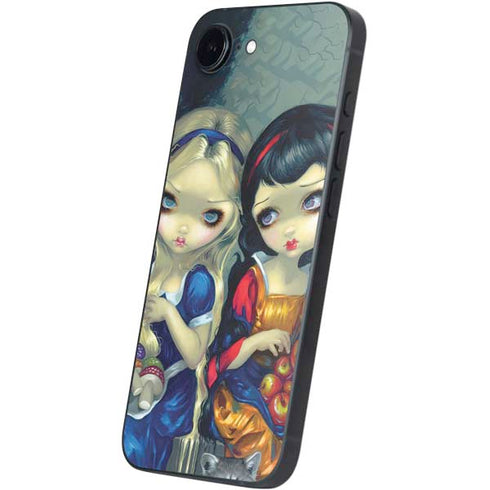 Alice & Snow Fairy Tail with Cat and Raccoon by Jasmine Becket-Griffith iPhone 16e Skin